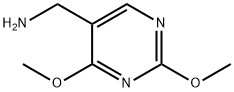 5-Pyrimidinemethanamine, 2,4-dimethoxy- Struktur