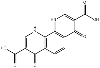 1,10-Phenanthroline-3,8-dicarboxylic acid, 1,4,7,10-tetrahydro-4,7-dioxo- Struktur