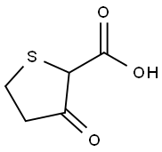 2-Thiophenecarboxylic acid, tetrahydro-3-oxo- Struktur