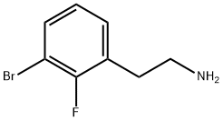 Benzeneethanamine, 3-bromo-2-fluoro- Struktur