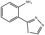 Benzenamine, 2-(1,3,4-thiadiazol-2-yl)- Struktur