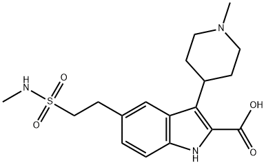 Naratriptan 2-Carboxylic Acid Struktur