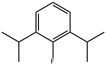 Benzene, 2-fluoro-1,3-bis(1-methylethyl)- Struktur