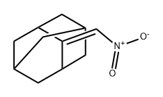 Tricyclo[3.3.1.13,7]decane, 2-(nitromethylene)- Struktur