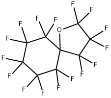 1-Oxaspiro[4.5]decane, 2,2,3,3,4,4,6,6,7,7,8,8,9,9,10,10-hexadecafluoro- Struktur