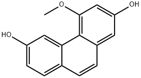 2,6-Phenanthrenediol, 4-methoxy- Struktur