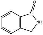 1,2-Benzisothiazole, 2,3-dihydro-, 1-oxide Struktur