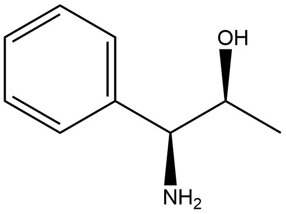 (1S,2S)-1-AMINO-1-PHENYLPROPAN-2-OL Struktur