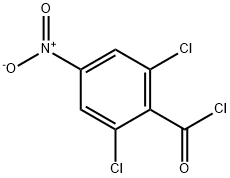 Benzoyl chloride, 2,6-dichloro-4-nitro- Struktur