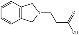 2H-Isoindole-2-propanoic acid, 1,3-dihydro- Struktur