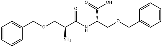 O-Benzyl-L-seryl-O-benzyl-L-serinetrifluoracetate Struktur