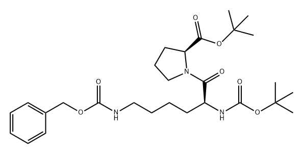 L-Proline, N2-[(1,1-dimethylethoxy)carbonyl]-N6-[(phenylmethoxy)carbonyl]-L-lysyl-, 1,1-dimethylethyl ester (9CI)