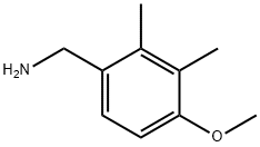 Benzenemethanamine, 4-methoxy-2,3-dimethyl- Struktur