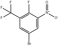 Benzene, 5-bromo-2-fluoro-1-nitro-3-(trifluoromethyl)-|5-溴-2-氟-1-硝基-3-(三氟甲基)苯