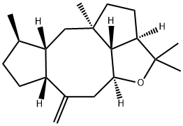 (+)-Epoxydictymene Struktur