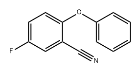 Benzonitrile, 5-fluoro-2-phenoxy- Struktur