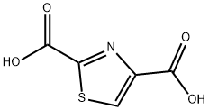 2,4-Thiazoledicarboxylic acid Struktur