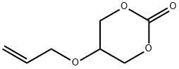 1,3-Dioxan-2-one, 5-(2-propen-1-yloxy)- Struktur