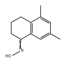 1(2H)-Naphthalenone, 3,4-dihydro-5,7-dimethyl-, oxime Struktur