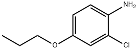 2-Chloro-4-propoxyaniline Struktur