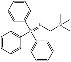 Methanamine, 1-(trimethylsilyl)-N-(triphenylphosphoranylidene)- Struktur