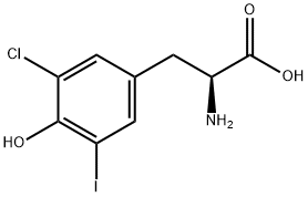 Tyrosine, 3-chloro-5-iodo- (7CI)