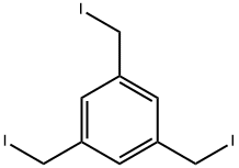 Benzene, 1,3,5-tris(iodomethyl)- Struktur