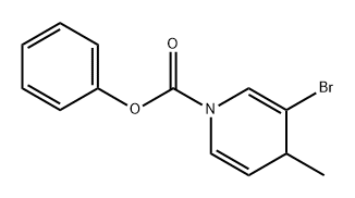 1(4H)-Pyridinecarboxylic acid, 3-bromo-4-methyl-, phenyl ester