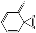 1,2-Diazaspiro[2.5]octa-1,5,7-trien-4-one Struktur