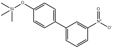 1,1'-Biphenyl, 3-nitro-4'-[(trimethylsilyl)oxy]- Struktur