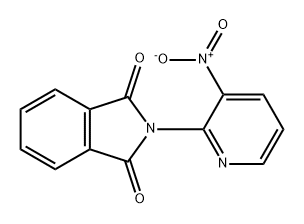 1H-Isoindole-1,3(2H)-dione, 2-(3-nitro-2-pyridinyl)- Struktur