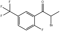 1-Propanone, 2-bromo-1-[2-fluoro-5-(trifluoromethyl)phenyl]-