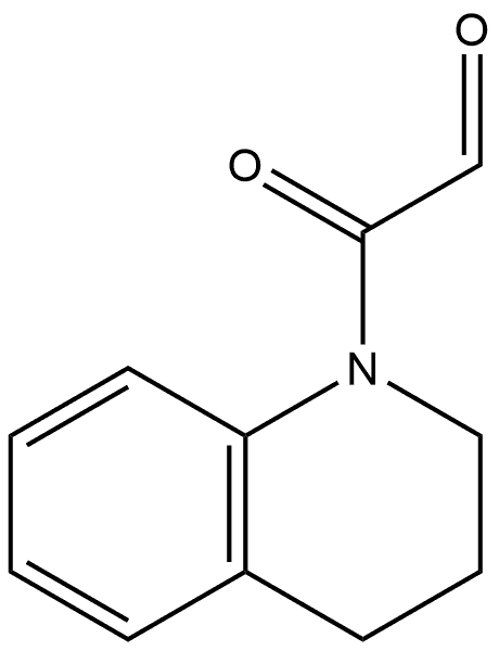 1(2H)-Quinolineacetaldehyde, 3,4-dihydro-α-oxo-