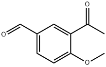 Benzaldehyde, 3-acetyl-4-methoxy- Struktur