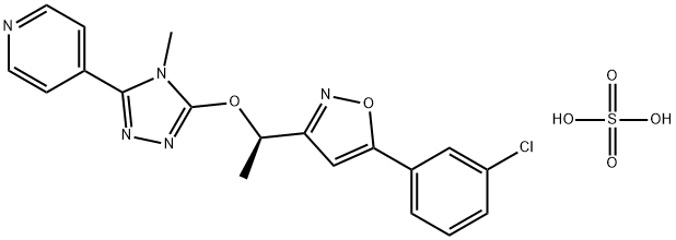 AZD-2066 sulfate Struktur