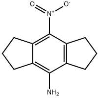 8-nitro-1,2,3,5,6,7-hexahydro-s-indacen-4-amine Struktur