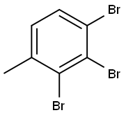 Benzene, 1,2,3-tribromo-4-methyl- Struktur