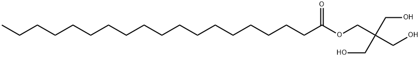 Nonadecanoic acid 3-hydroxy-2,2-bis(hydroxymethyl)propyl ester Struktur