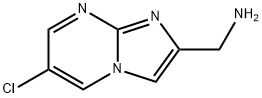 1-(6-chloroimidazo[1,2-a]pyrimidin-2-yl)methanamine Struktur