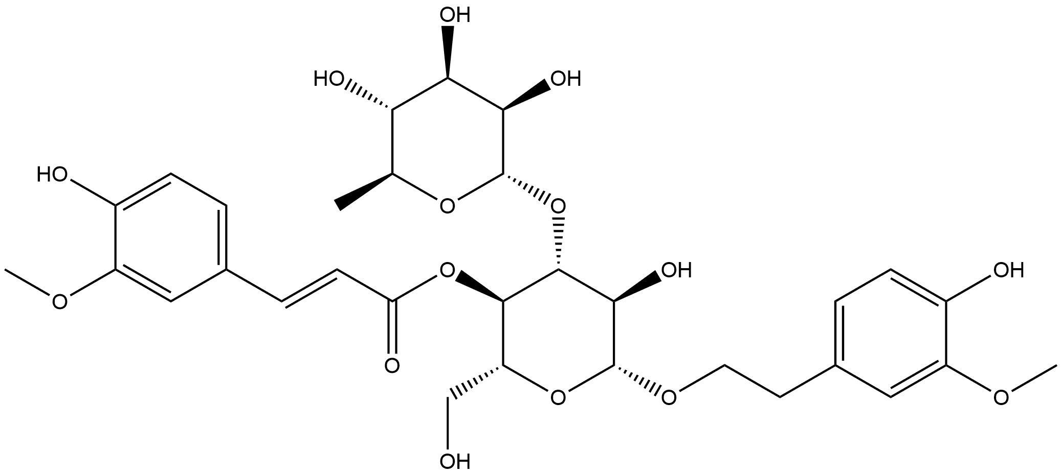 CISTANOSIDE D Struktur