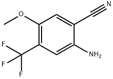 Benzonitrile, 2-amino-5-methoxy-4-(trifluoromethyl)-