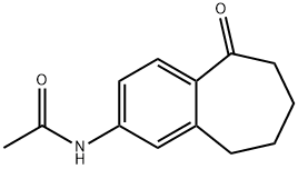 N-(5-oxo-6,7,8,9-tetrahydro-5H-benzo[7]annulen-2-yl)acetamide Struktur