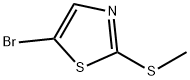 Thiazole, 5-bromo-2-(methylthio)- Struktur