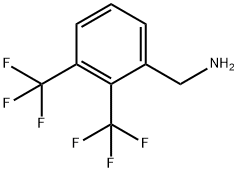 2,3-Bis(trifluoromethyl)benzenemethanamine Struktur