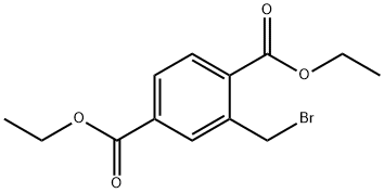 Diethyl 2-(bromomethyl)terephthalate Struktur