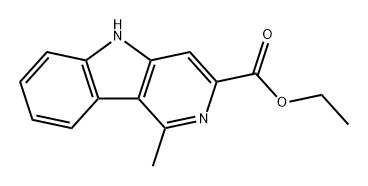 5H-Pyrido[4,3-b]indole-3-carboxylic acid, 1-methyl-, ethyl ester