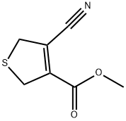 3-Thiophenecarboxylic acid, 4-cyano-2,5-dihydro-, methyl ester