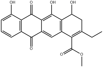 monoanhydroaklavinone Struktur