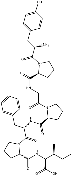 beta-casomorphin I Struktur