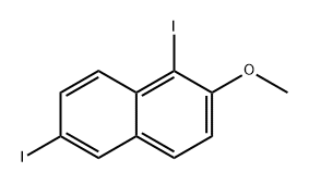 Naphthalene, 1,6-diiodo-2-methoxy-